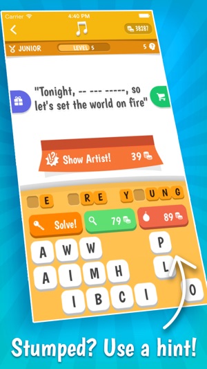 Song Quiz – The Free Lyric Guessing Game(圖3)-速報App