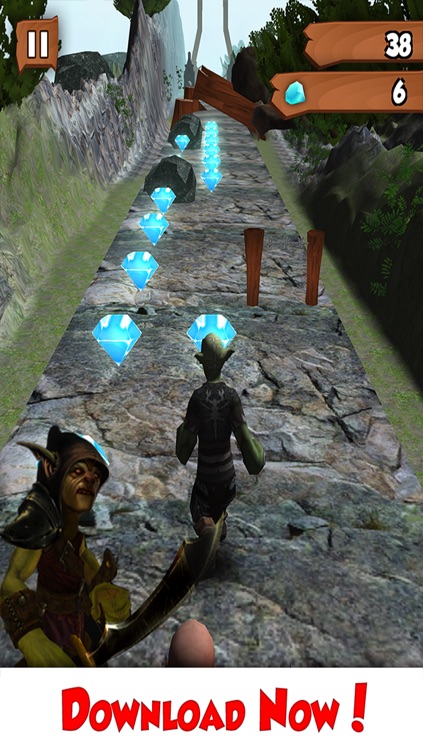 Amazing Wizard Dwarf Fantasy Runner screenshot-3