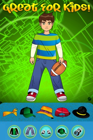 The Ultimate Action Boy - Cool Dress Up Game - Free Edition screenshot 2