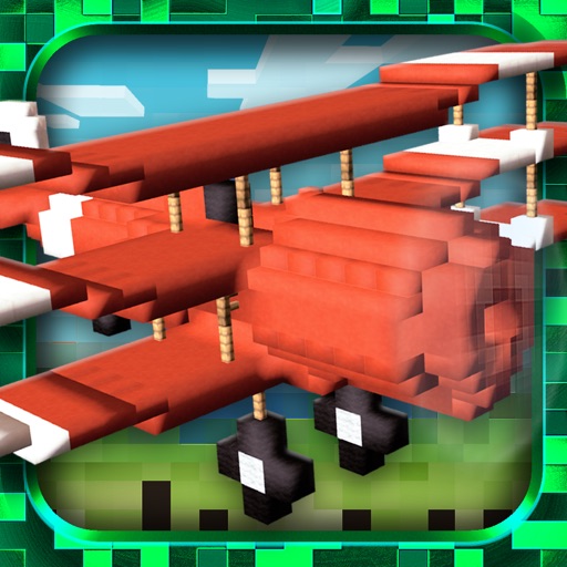 Army Planes Craft: Cube Wars Airplane Game icon