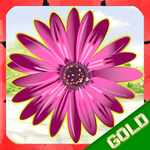Fun Garden - The Match the flower summer game - Gold Edition icon