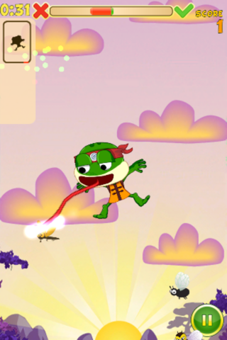 Hungry Frog Lite screenshot 4