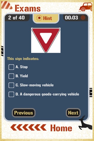 DMV School - Free Driving Course Handbook, Practice Exams and Training Lessons for 50 States screenshot 3