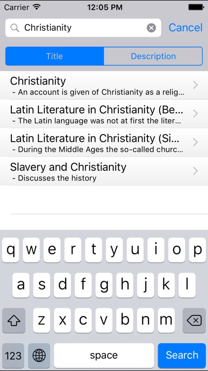 Catholic Encyclopedia Offline Lite screenshot-4