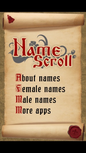 Name Scroll: What Your Name Means