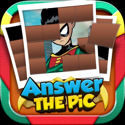 Answers The Pics : Teen Titans in Trivia Reveal Photo Free Games icon