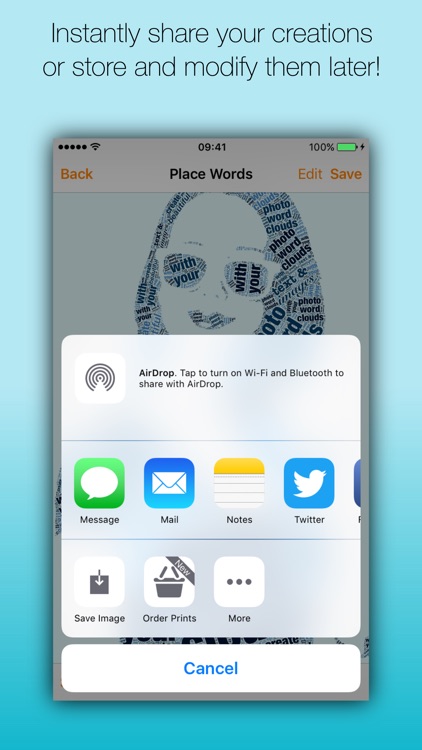 Phoetic - The amazing photo word cloud generator screenshot-4
