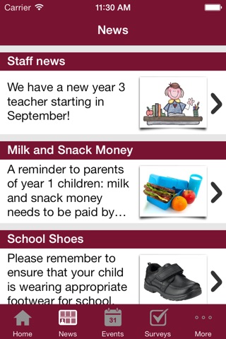 Arkwright Primary School screenshot 2