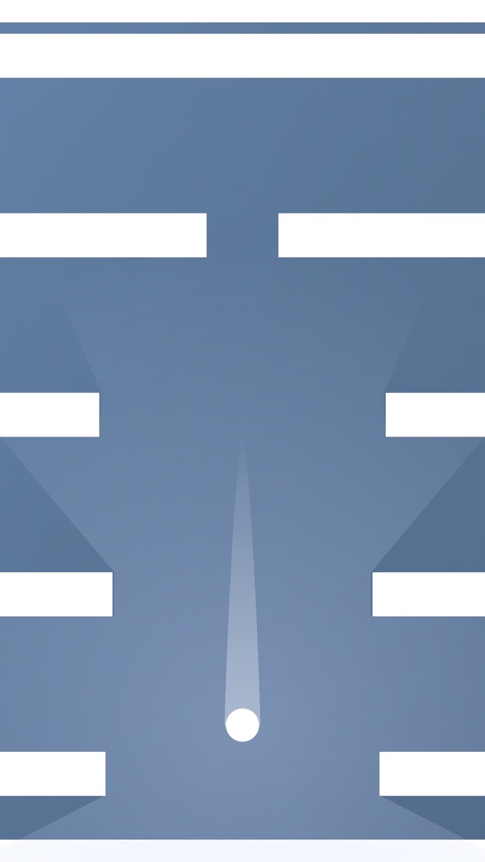 Impossible Dash Up - Touch to jump as far as you can  avoid the white tile