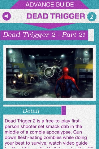 Guide for Dead Trigger 2 + All Level Videos, Tips screenshot 3