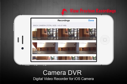 Camera DVR screenshot 3