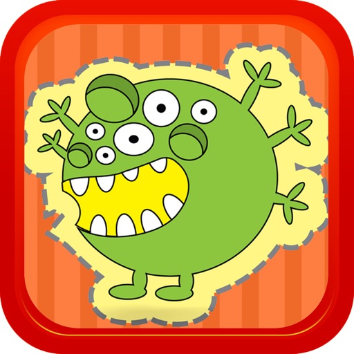 Cartoon Cute Monsters Match 3 Backyard Game iOS App