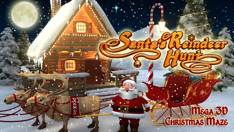 Santa's Reindeer Hunt - Mega 3D Christmas Maze