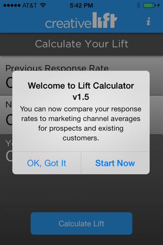 Lift Calculator screenshot 2