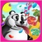 Help the Hungry Panda and Friends escape from the diet camp