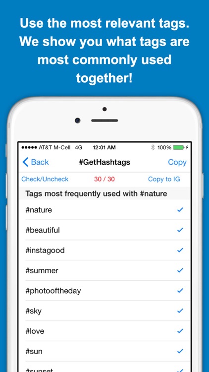 GetHashtags - Copy & Paste Most Popular Hashtags for Instagram