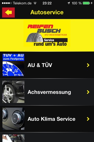 Reifen Busch screenshot 3
