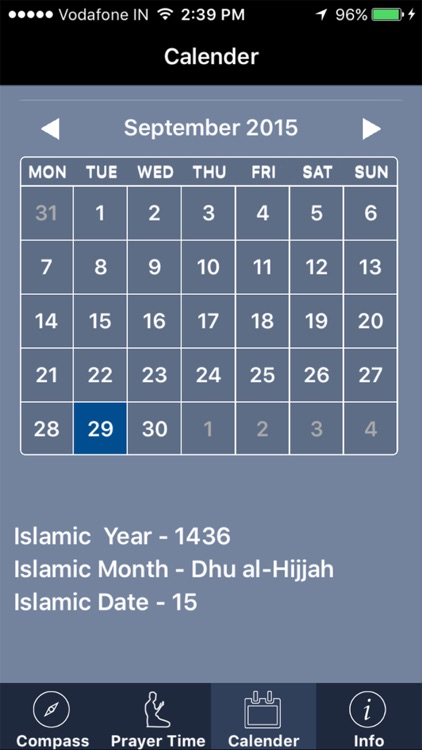 Qibla Compass Pro : Prayer time, Islamic Calendar