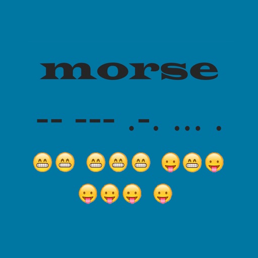Morse Keyboard and App icon