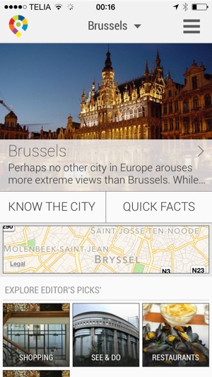 Brussels City Travel Guide - GuidePal(圖1)-速報App