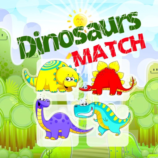 Match Game for Dinosaurs Jurassic Version icon