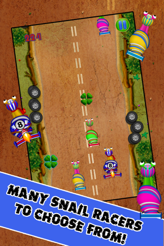 Real Nitro Snail Racing : A Free Reckless Jungle Speed Chase - For iPhone & iPad Edition screenshot 2
