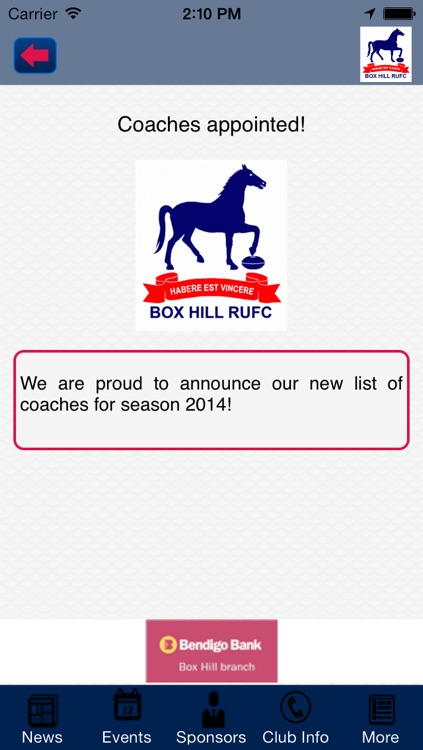 Box Hill Rugby Union Football Club