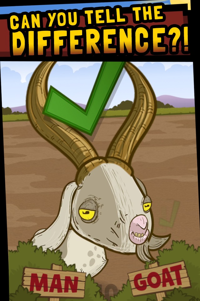 Man Or Goat - a funny game about goat noises screenshot 3