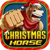 Christmas Horse Goes Crazy