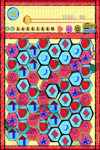 A Doodle Blocks Match - Fun Match Three Game screenshot 4