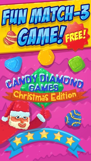 Candy Diamond Games Christmas - Cool Can