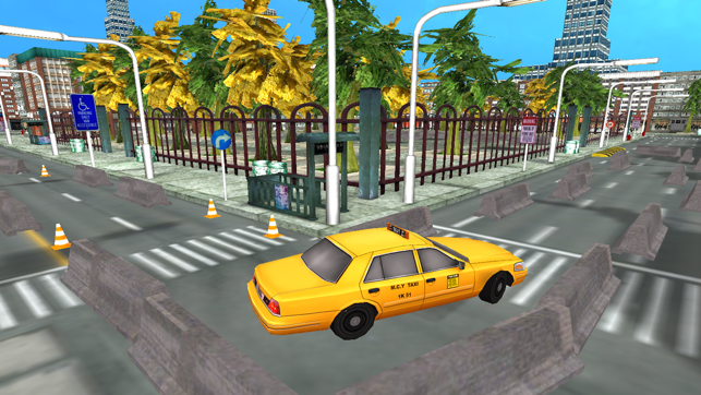 Taxi Parking Super Driver- Smashy Road R