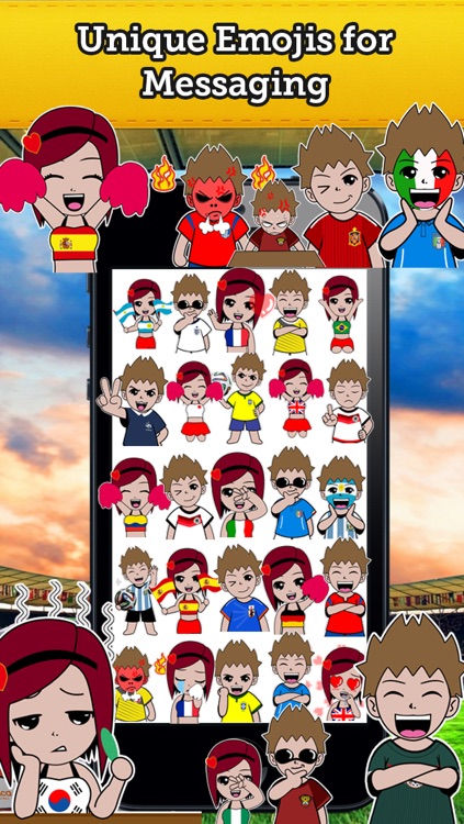 Emoji World Soccer Fan Free