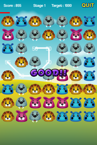 Animal Bubble Dots Zoo Splash - Match with Friends screenshot 3