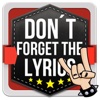 Don't Forget the Lyrics Rock