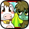 Tsunami of Zombies VS Farm Animals: The Free Run and Escape Zombie Apocalypse Game
