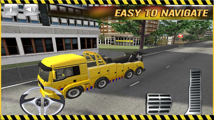 City Construction Crane Simulator FREE - Urban Site Parking Test screenshot-3