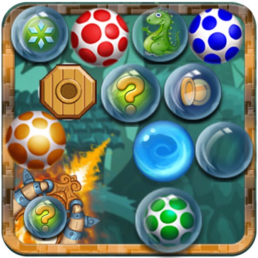 Bubble Shoot : Dinosaur Eggs Icon