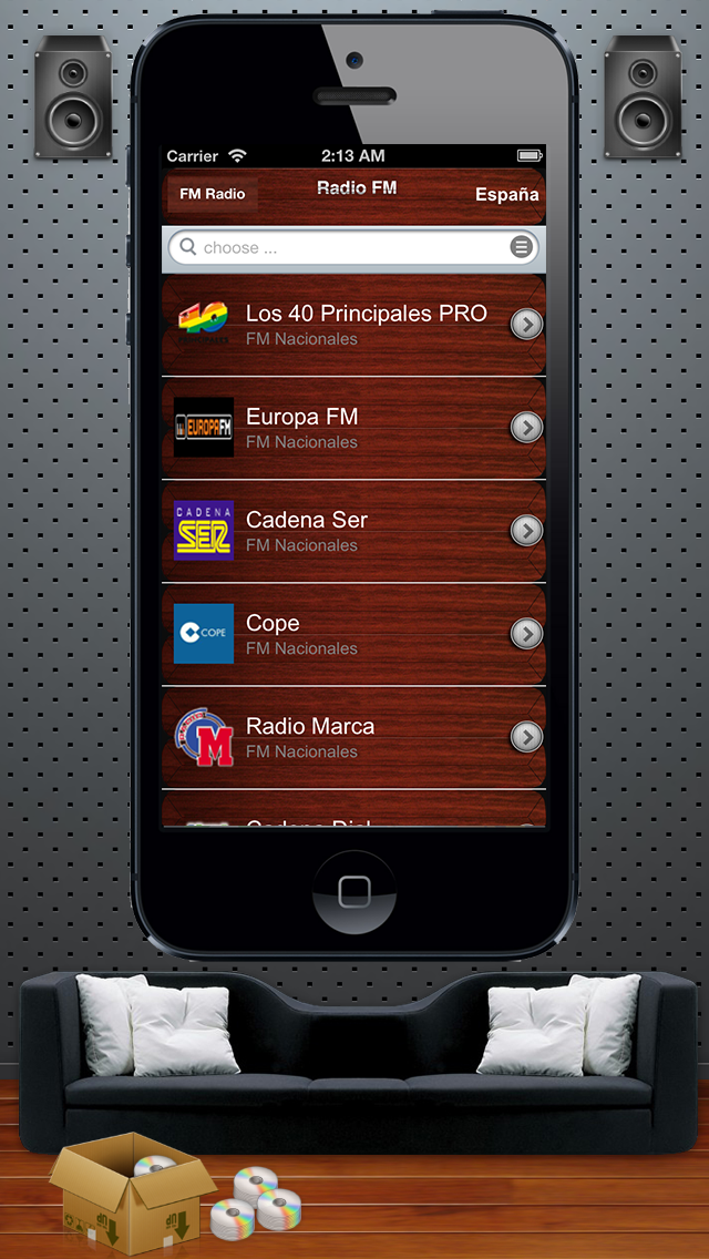 FM Radio iOS7 EditionCaptura de pantalla de2
