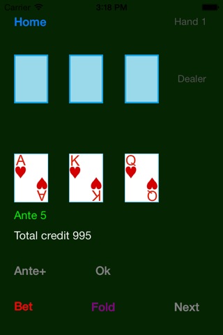 Three Card Poker New screenshot 4
