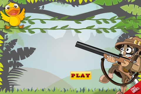 Duck Hunt Ranger Shotgun Shooting - Poop Shooter Jungle FREE screenshot 3