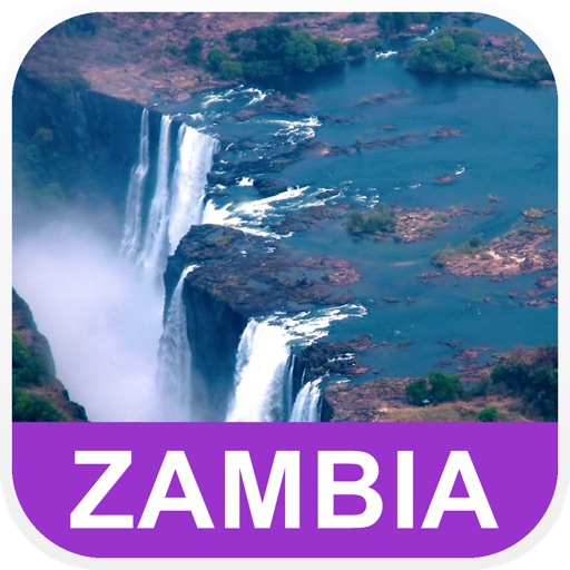 Zambia Offline Map - PLACE STARS