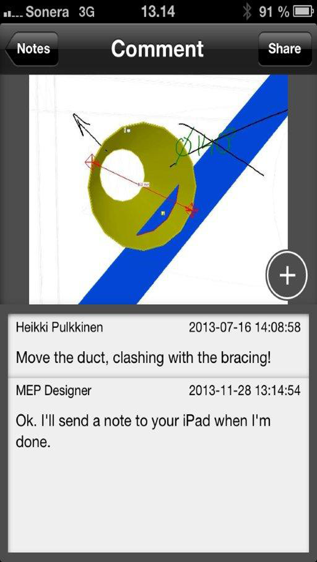 How to cancel & delete Tekla BIMsight Note from iphone & ipad 1