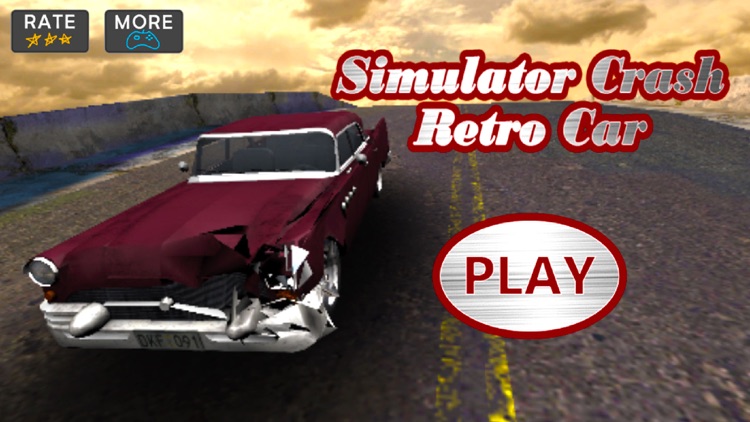 Simulator Crash Retro Car 3D