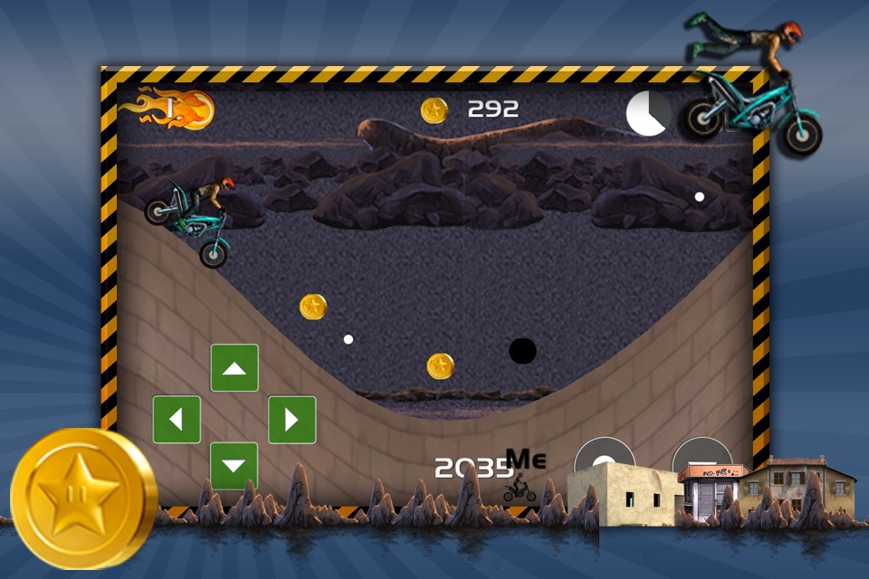 Action Motorcycle Hill Race Xtreme - Dirt Bike Trail Top Free Game screenshot 4