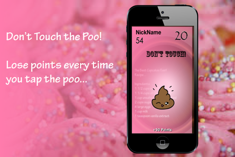 Don't Touch the Poo! Cupcake Edition screenshot 2