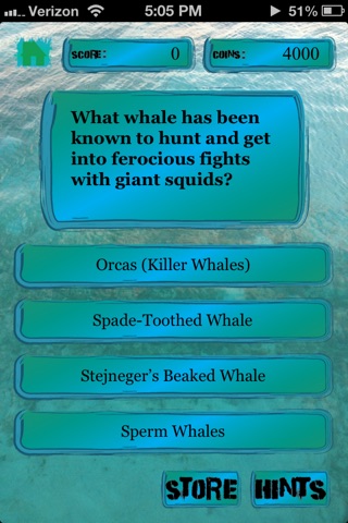 Ocean Trivia Quiz screenshot 3