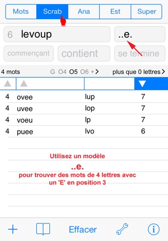 F Words Finder French PRO screenshot 4