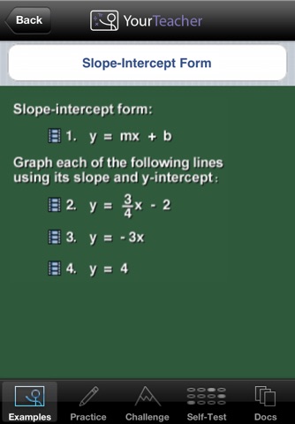 Algebra screenshot 3