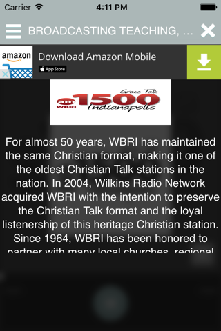 WBRI 1500AM & 96.7FM Radio screenshot 3